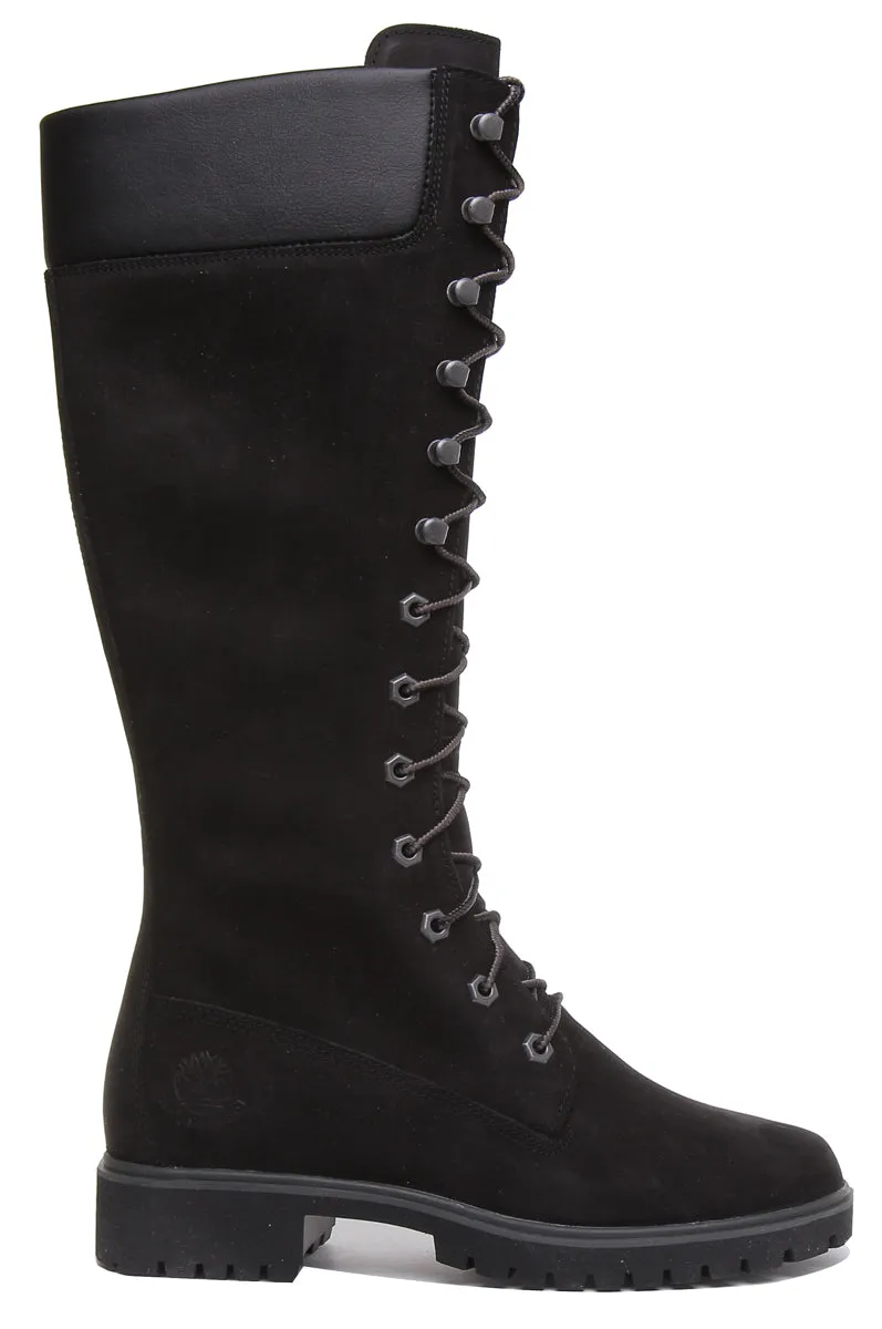 Timberland Premium 14 Zoll Hohe Stiefel In Schwarz Für Damen Schuhe Timberland