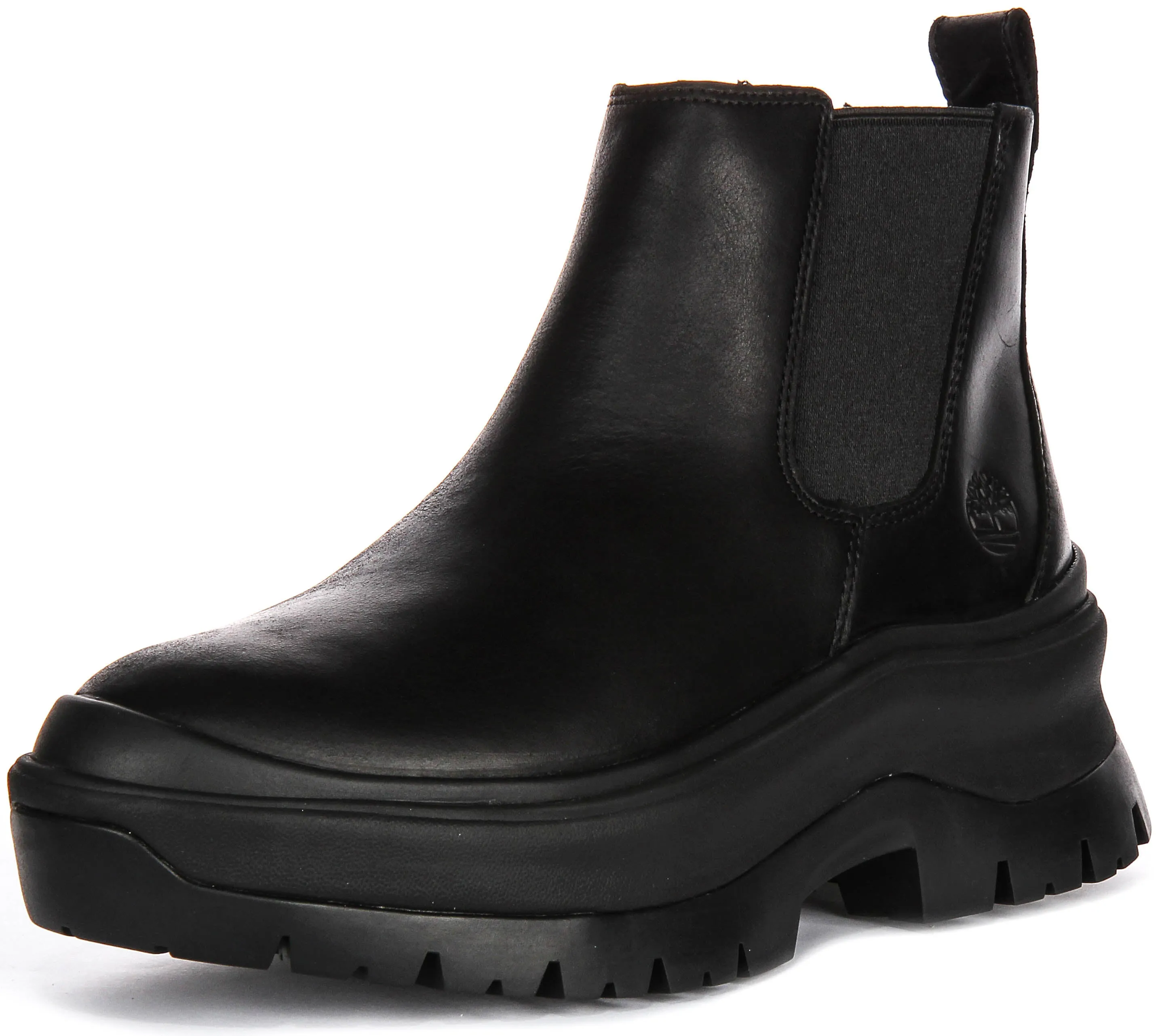 Timberland Roxie Lane Chelsea A28Xm in schwarzen Lederschuhen Timberland