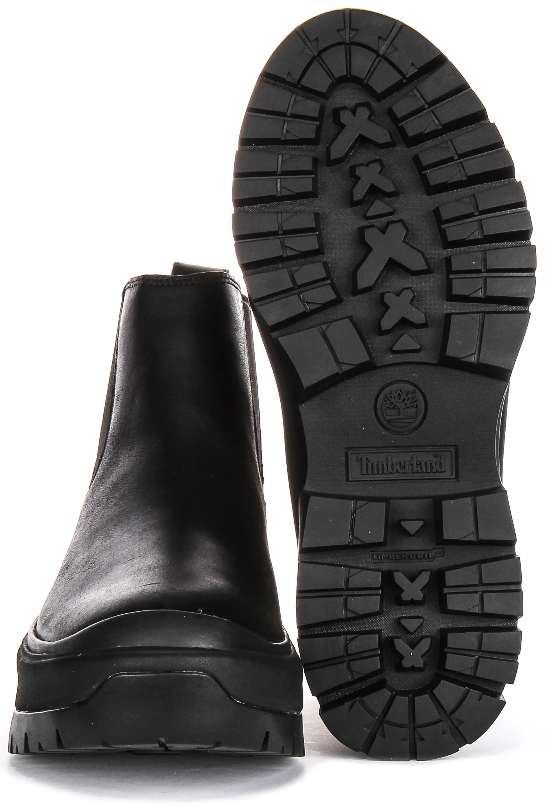 Timberland Roxie Lane Chelsea A28Xm in schwarzen Lederschuhen Timberland