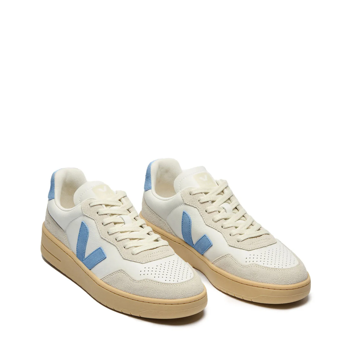 Veja Damen V-90 Extra-Weiß / Aqua / Natur