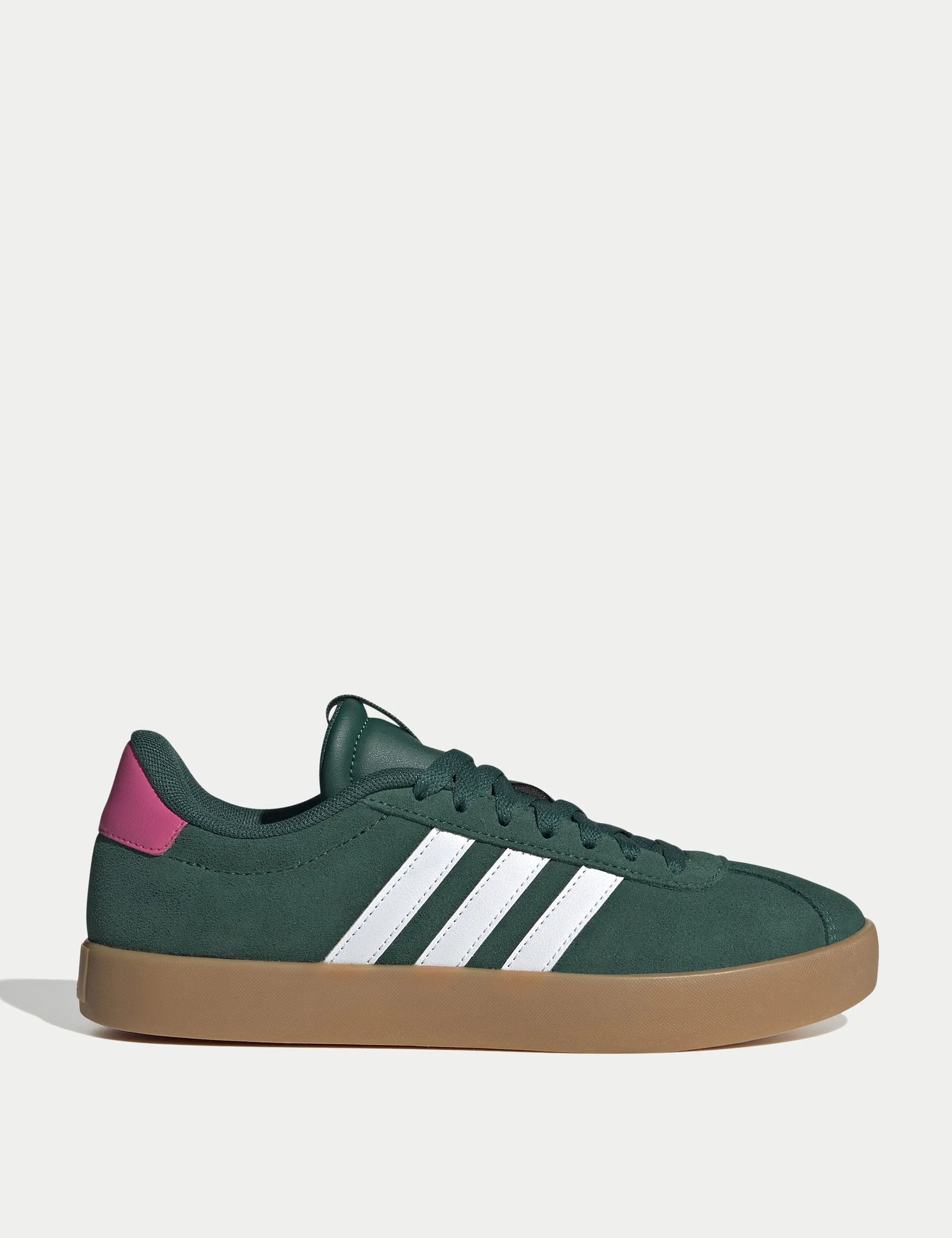 VL Court 3.0 Schuhe - Hochschulgrün/Wolkenweiß/Pulsierendes Magenta