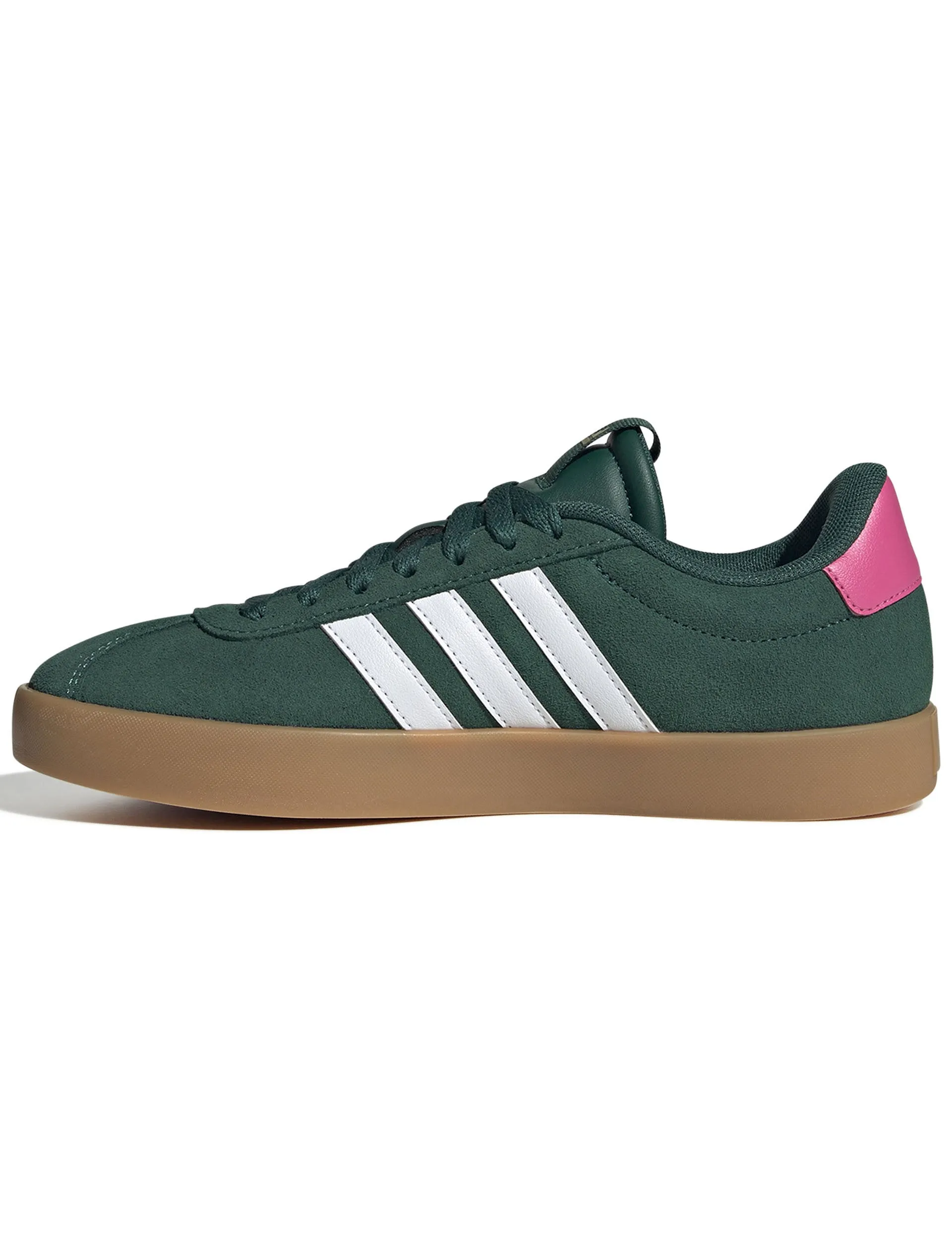 VL Court 3.0 Schuhe - Hochschulgrün/Wolkenweiß/Pulsierendes Magenta