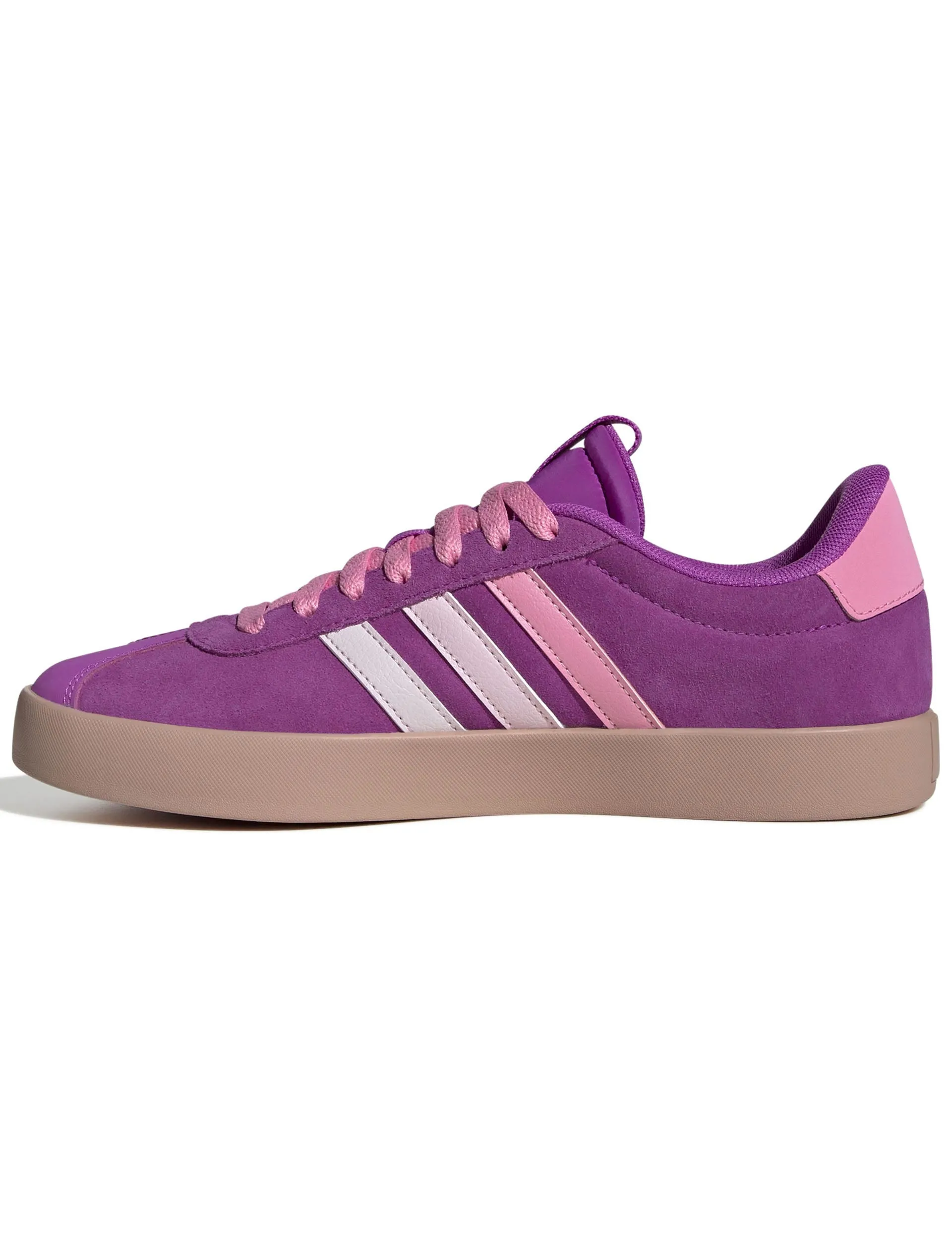 VL Court 3.0 Schuhe - Knallrosa/Glücksrosa/Gold Metallic