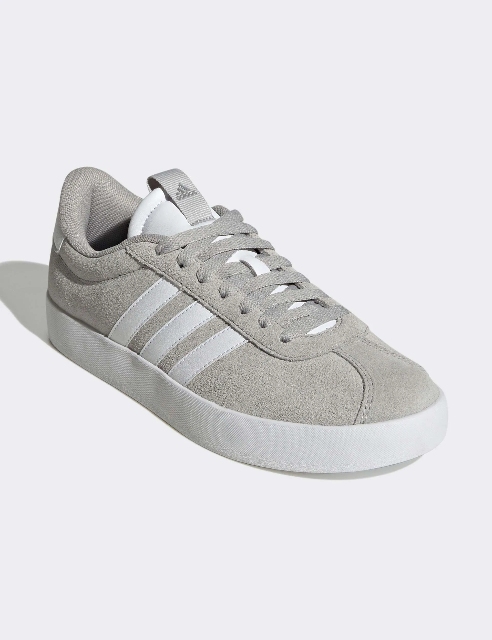 VL Court 3.0 Schuhe - Grau Zwei/Wolkenweiß/Silber Metallic
