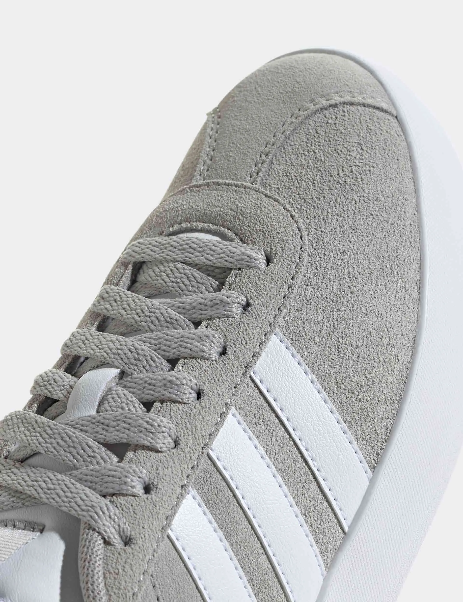 VL Court 3.0 Schuhe - Grau Zwei/Wolkenweiß/Silber Metallic