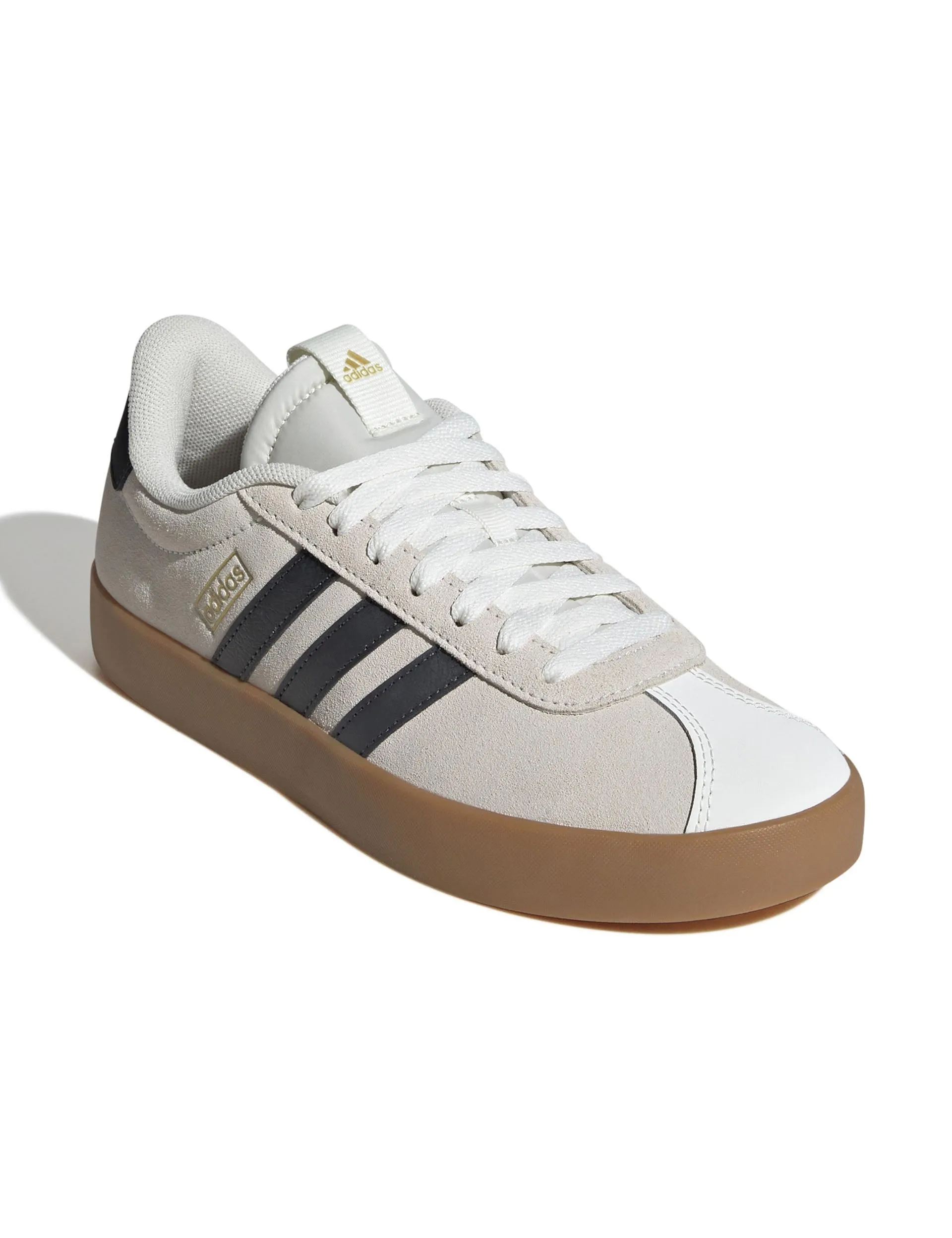 VL Court 3.0 Schuhe - Off White/Grau Six/Gold Metallic