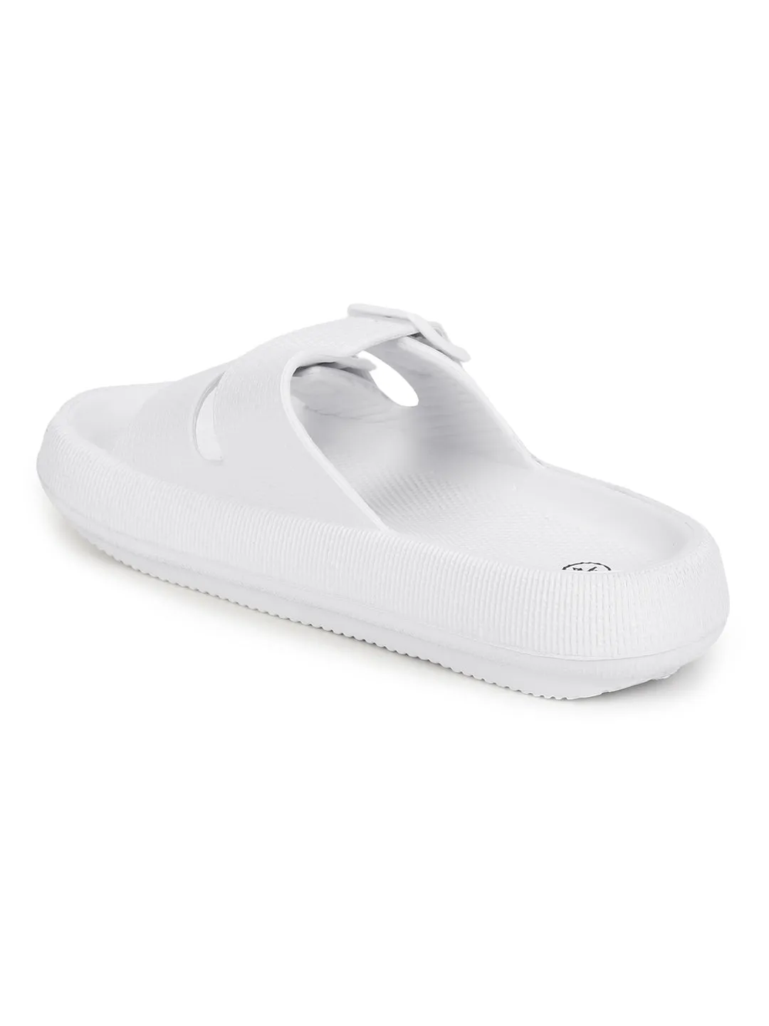 Weiße PU Slip-On Flats (TC-RS3255-WHT)