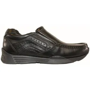 Wrangler Lavey Black Slip-On-Schuh Schwarz